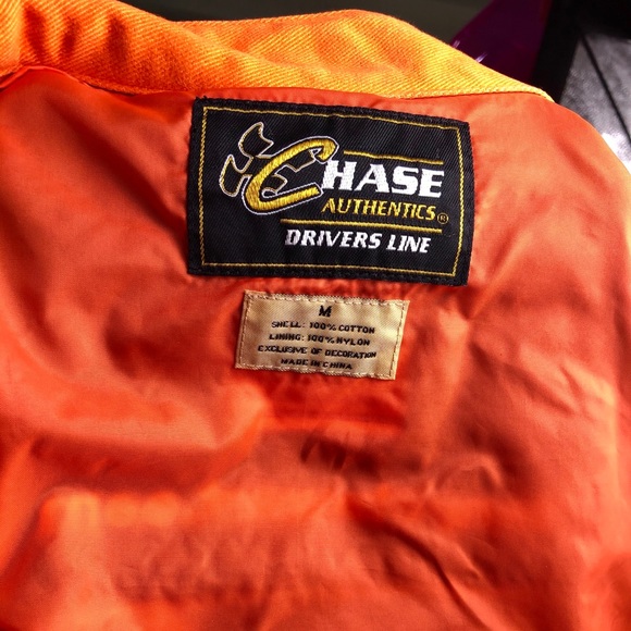 NASCAR Tony Stewart Orange Home Depot jacket! - Picture 5 of 7